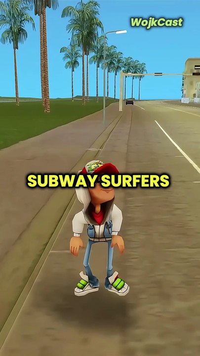 GTA oyunlarına Subway Surfers modu yüklersek ne olur?