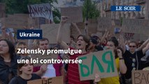 Manifestations en Ukraine: Zelensky déclenche la colère