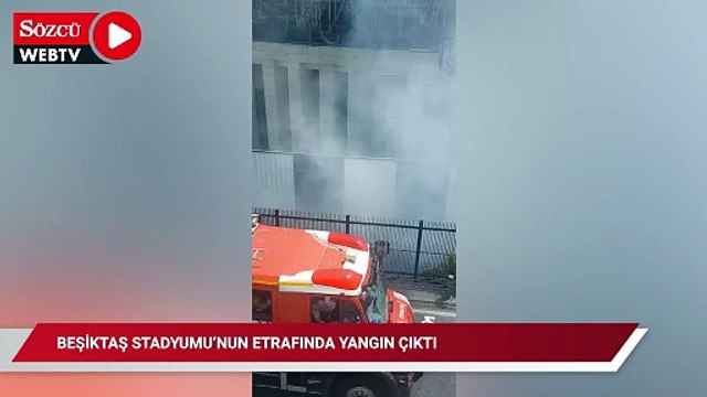 Shakhtar maçı öncesi Beşiktaş Stadı'nda yangın paniği!