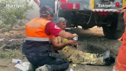 Dün yangında yaralanan orman işçisi yoğun bakıma alındı!