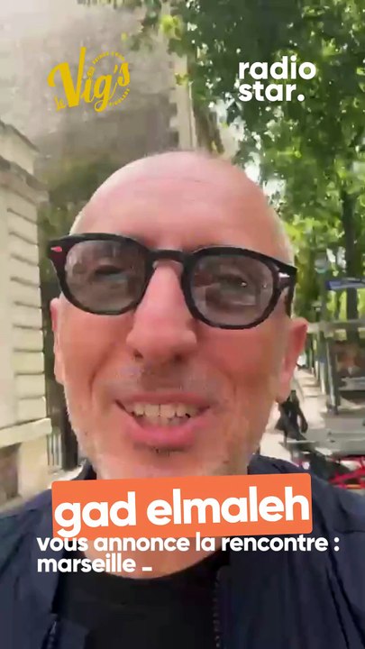 Gad Elmaleh l’a annoncé lui-même : le Paname Comedy Club débarque au Vig’s à Marseille !  👉 Du 25 au 27 juillet, préparez-vous à une fusion explosive entre l’humour marseillais et la scène parisienne 🥵🎭