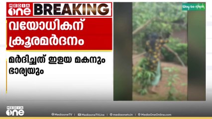 അടൂരിൽ വയോധികന് മകന്റേയും മരുമകളുടേയും ക്രൂമർദനം; അടിച്ചത് വലിയ വടിയും കമ്പിയും ഉപയോഗിച്ച്; കേസ്