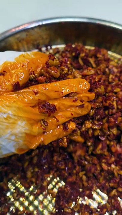 يا ترى بلشتو بالمكدوس ولا لسه؟ 😋