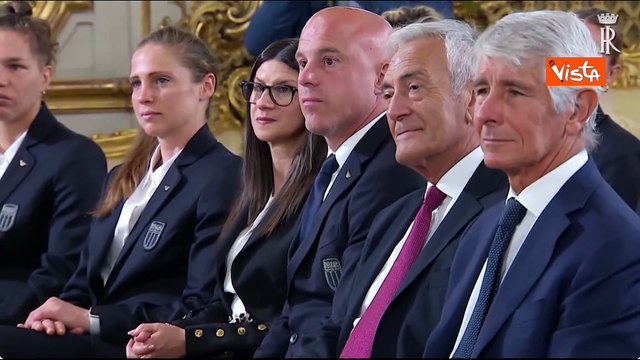 Mattarella alla nazionale di calcio femminile: Complimenti per gli europei, vi ho seguite