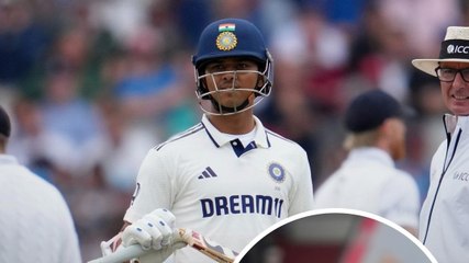 Woakes की रफ्तार से टूटा Yashaswi Jaiswal का बैट!