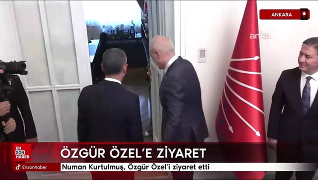 Numan Kurtulmuş, Özgür Özel'i ziyaret etti