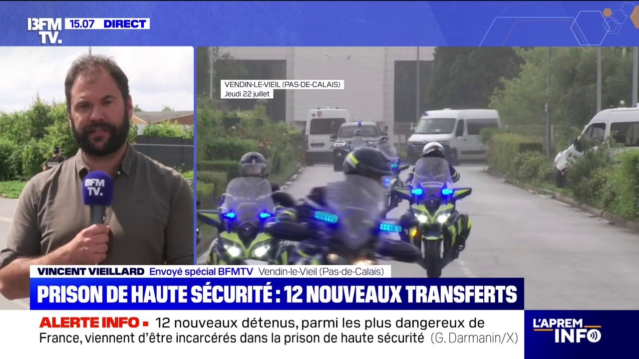 Vendin-le-Vieil: 12 nouveaux détenus intègrent la prison de haute sécurité