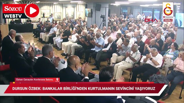 Dursun Özbek: Bankalar Birliği'nden kurtulmanın sevincini yaşıyoruz