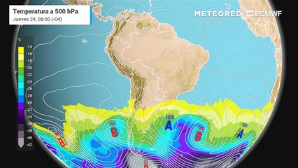 Alta fría migratoria dejará días gélidos en la Patagonia