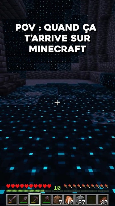 Quand ça t'arrive sur Minecraft