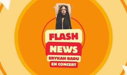 Erykah Badu en concert à Paris