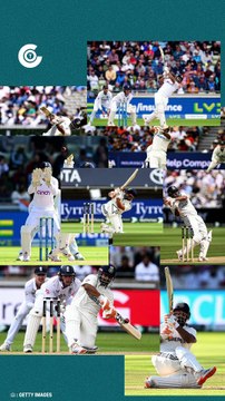 Rishabh Pant equals Sehwag for the most sixes by an Indian in Test history.