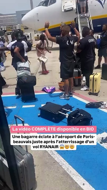 Une bagarre éclate à Beauvais après l'atterrissage d'un vol Ryanair
