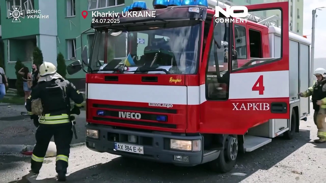 Russischer Luftangriff verletzt Dutzende in Charkiw, darunter Neugeborenes