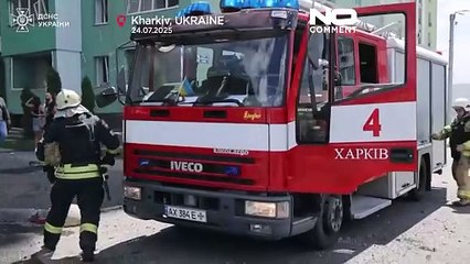 غارة جوية روسية تصيب العشرات بجروح في خاركيف الأوكرانية