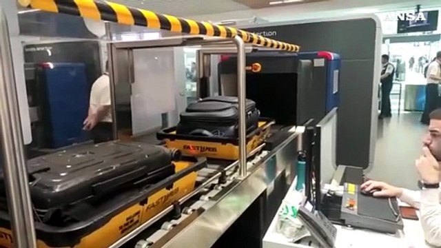 Liquidi nel bagaglio,a Fiumicino apparecchi per test liquidi gia' attivi nel 2023