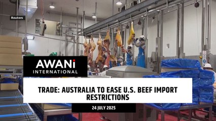 Trade: Australia to ease U.S. beef import restrictions