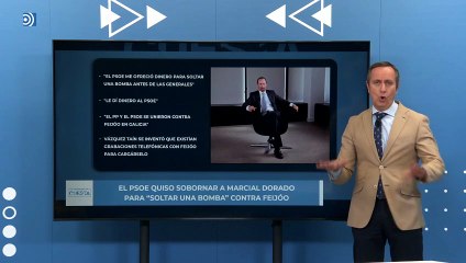El PSOE quiso sobornar a Marcial Dorado para "soltar una bomba contra Feijóo"