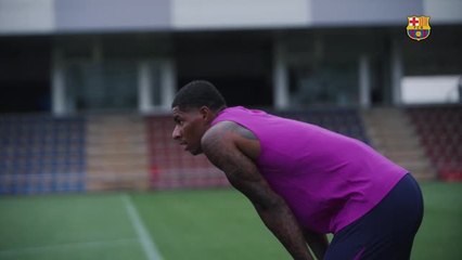 Barcelone - Premier entraînement sous ses nouvelles couleurs pour Rashford