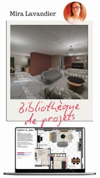 Aménagement de salon salle à manger cuisine ouverte de 60m2