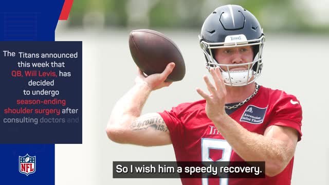 Cam Ward gives cold reaction to Will Levis’ injury