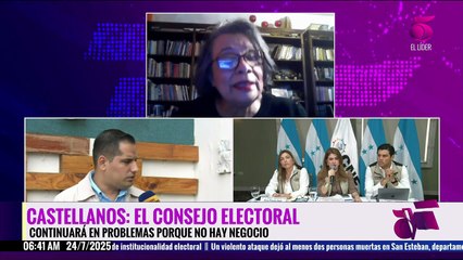 Castellanos: Quien quede en el CNE va a ser realmente quien Libre decida