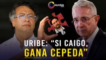 Álvaro Uribe rompe el silencio y advierte: “Cepeda es la ficha del petrismo si caigo”