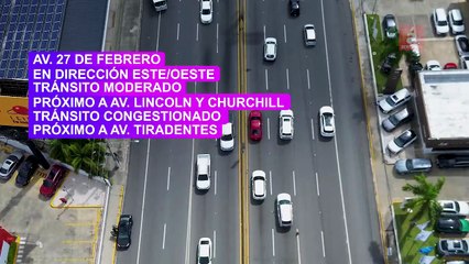 Así está la AV 27 de Febrero