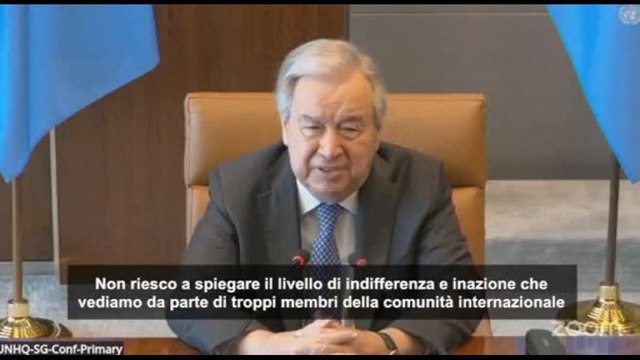 Gaza, Guterres: troppa indifferenza e inazione verso i palestinesi