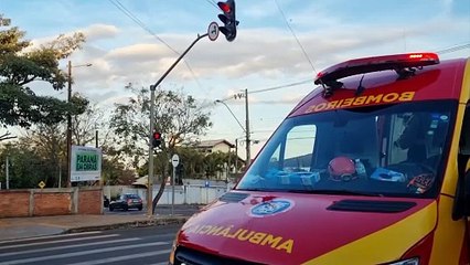 Acidente entre Biz e Tucson mobiliza equipe do Siate no Centro