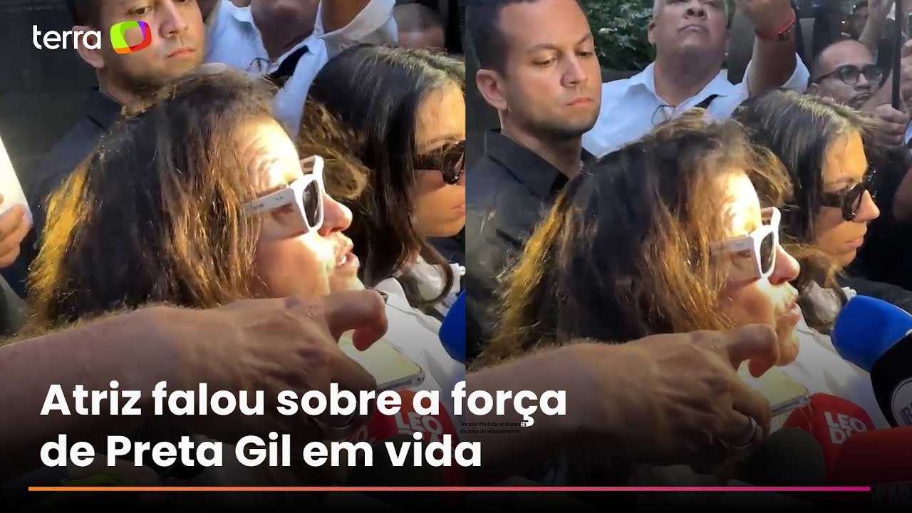 ‘Ela libertou muita gente’, diz Regina Casé após cerimônia de cremação de Preta Gil