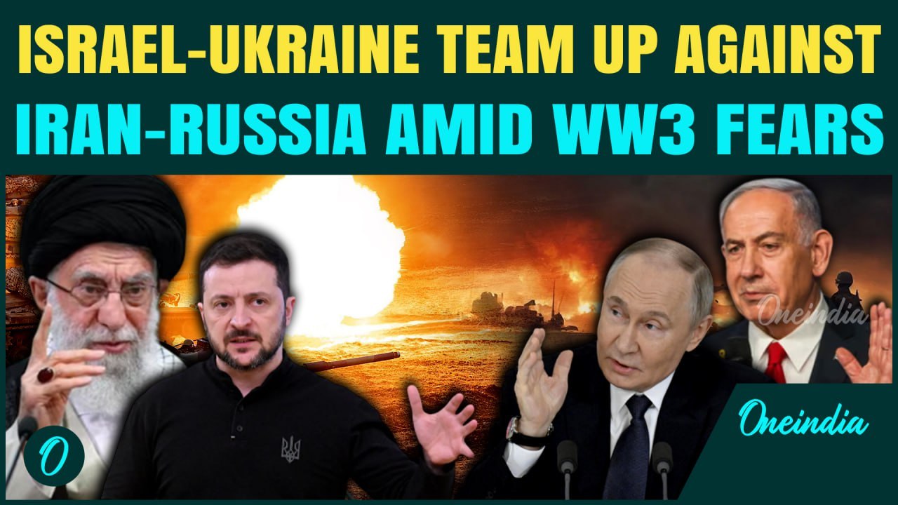 Israel, Ukraine Launch Joint Talks To CRUSH Iranian Threat Amid Rising WW3 And Nuclear Fears