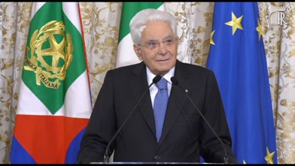 Mattarella: per le donne tutto più difficile, tanta strada da fare