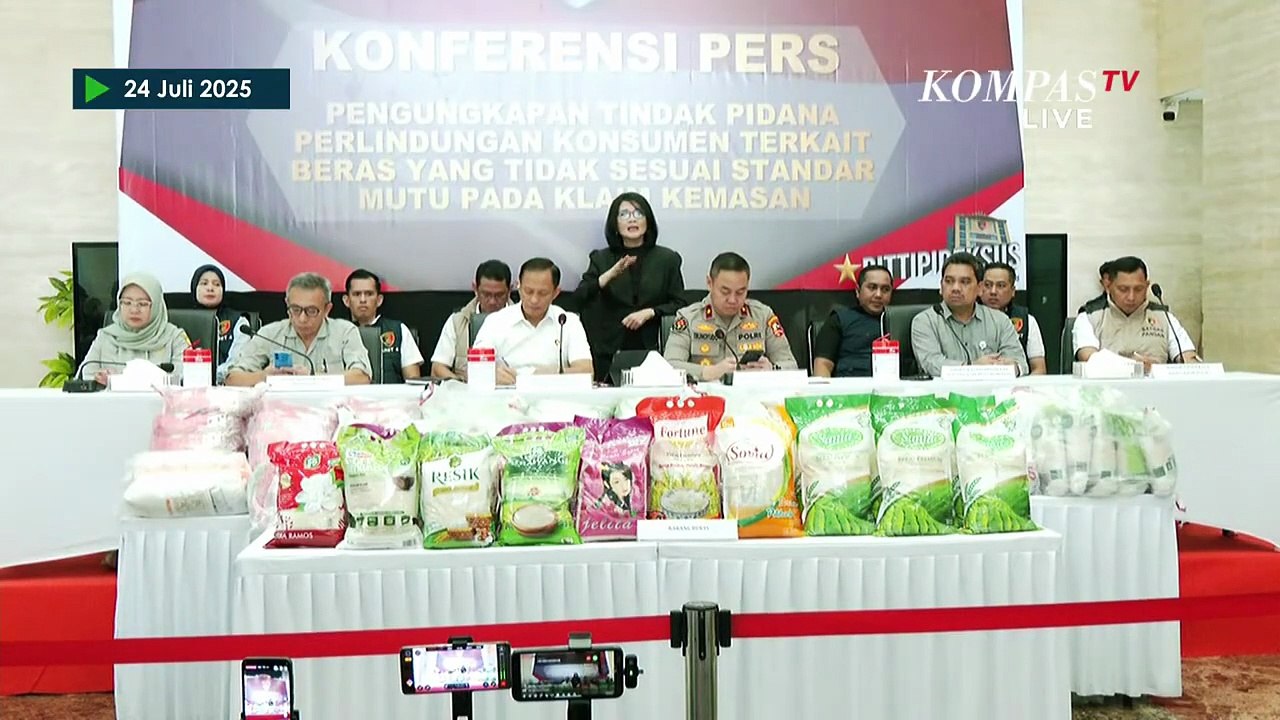 [FULL] Kasus Beras Oplosan Naik Penyidikan, Satgas Pangan Polri Ungkap Modus Pelaku Usaha