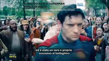 Fact-checking: il nuovo film di "Superman" parla della Striscia di Gaza?