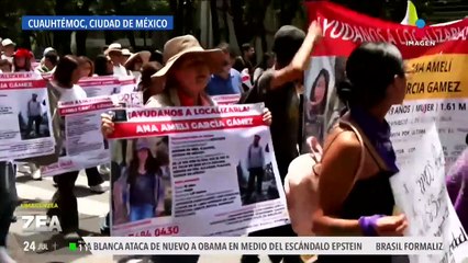 Ana Amelí: Marchan para exigir que se amplíe la búsqueda de la joven