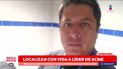 Hallan con vida a Bernardo Aldana, coordinador en Jilotepec del grupo ACME