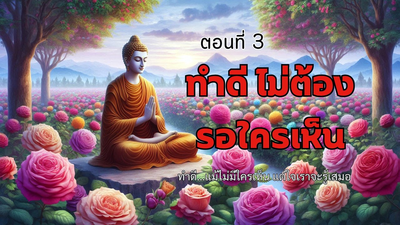 ทำดี ใจเป็นสุข