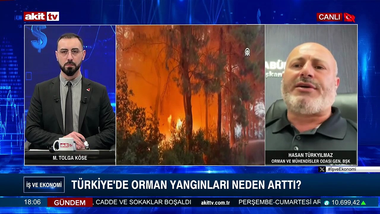 İş ve Ekonomi - M.Tolga Köse, Hasan Türkyılmaz - Türkiye'de orman yangınları neden arttı?