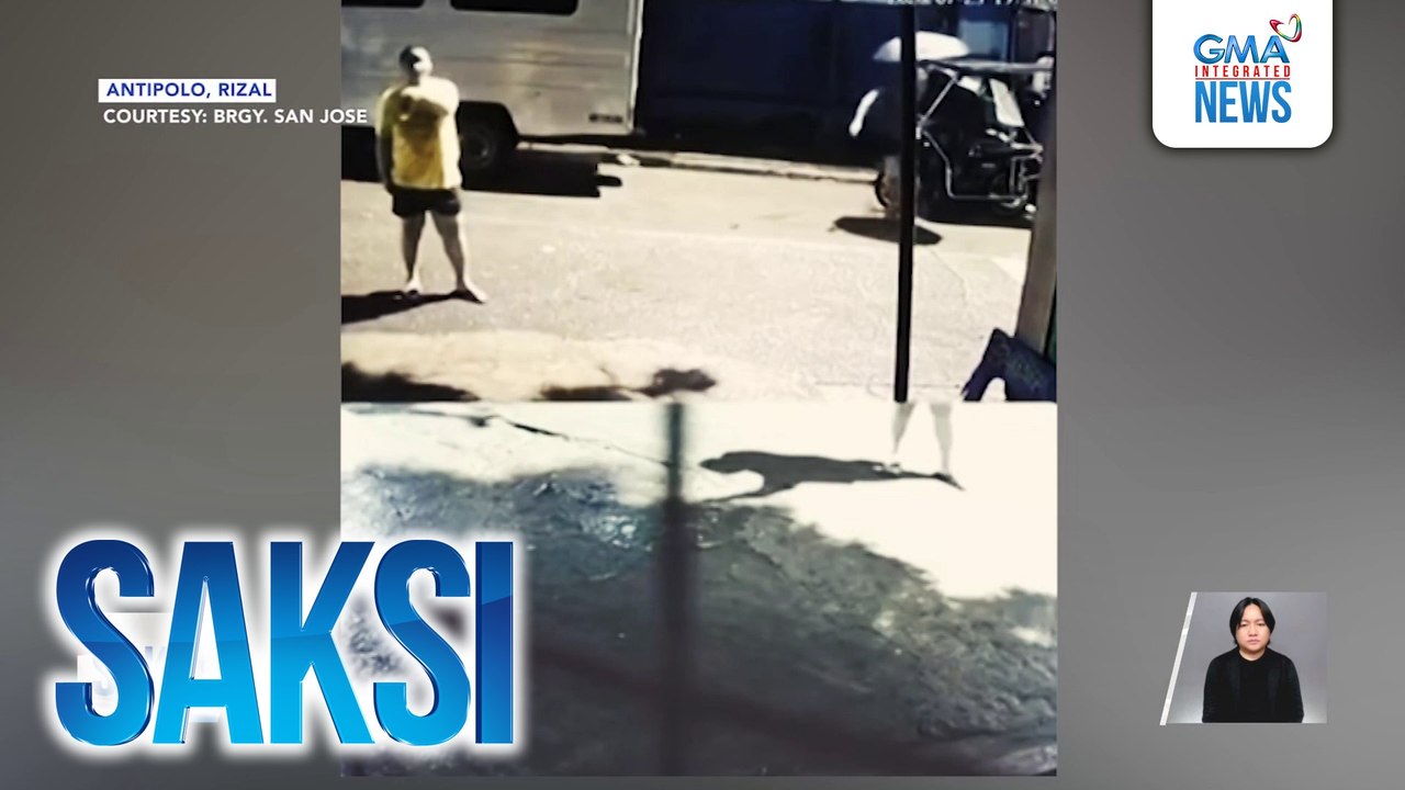 Pader ng isang private property, bumigay; baha, rumagasa papunta sa kalapit na subdivision | Saksi