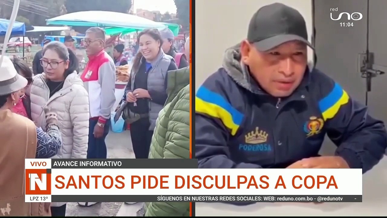 SANTOS PIDE DISCULPAS A COPA