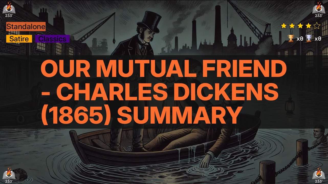 Our Mutual Friend - Charles Dickens (1865) Summary
