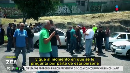 Bernardo Aldana, líder transportista, fue levantado por una extorsión