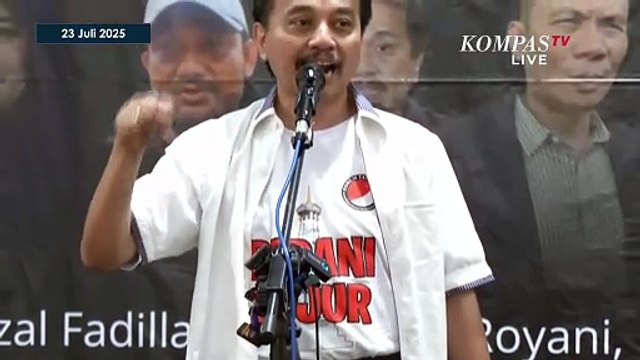 [FULL] Keras! Roy Suryo Sindir Jokowi: Dia Mangkir Panggilan Polda Metro Jaya Kasus Ijazah