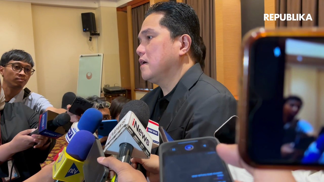 Jelang Laga Lawan Thailand, Erick Thohir: Optimistis Komposisi Pemain Terbaik