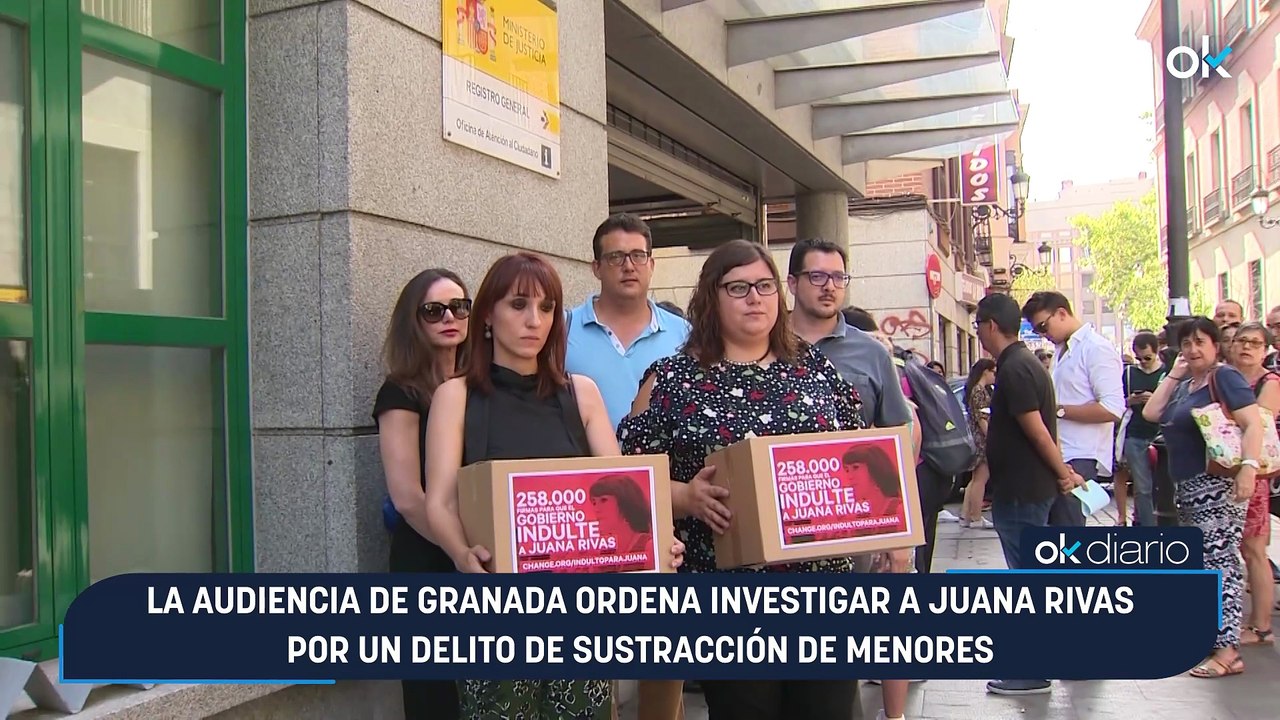 La Audiencia de Granada ordena investigar a Juana Rivas por un delito de sustracción de menores