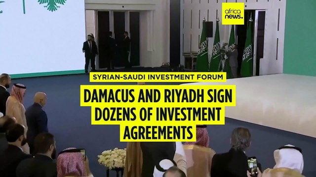 Syria and Saudi Arabia sign multi-billion dollar investment deals
