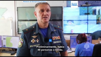 Hallan el avión ruso desaparecido con 48 personas a bordo: "No hay supervivientes"