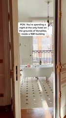 POV – You’re Spending a Night at the Only Hotel in the Grounds of Versailles