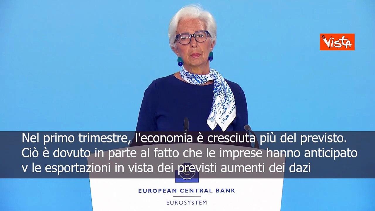 Lagarde: In primo trimestre economia Ue cresciuta più del previsto